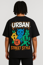 Black Male Premium Cotton T-shirt Urban