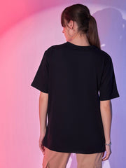 Black Female Premium Cotton T-shirt Explore More