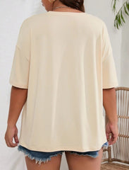 Light Yellow Female Premium Cotton T-shirt Kindness Butterfly