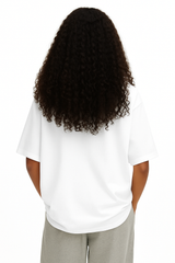 White Female Premium Cotton T-shirt