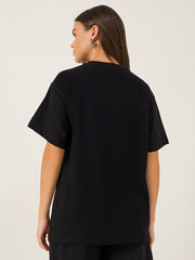 Deset Vibes On Black Premium Cotton T-shirt