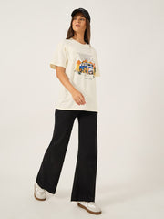 Deset Vibes On off white Premium Cotton T-shirt