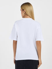 Fruits Basket On White Premium Cotton T-shirt