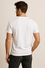 Wild Punch – Graphic Motorcycle Adventure White Regular Cotton T-shirt