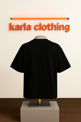 Black Male Premium Cotton T-shirt Khajur Bhai