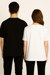 Couple Premium Cotton Oversized T-Shirt Set – Tom & Jerry Theme